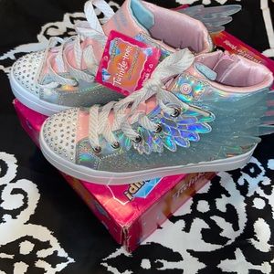 Twinkle Toes® light-up rhinestone shoe